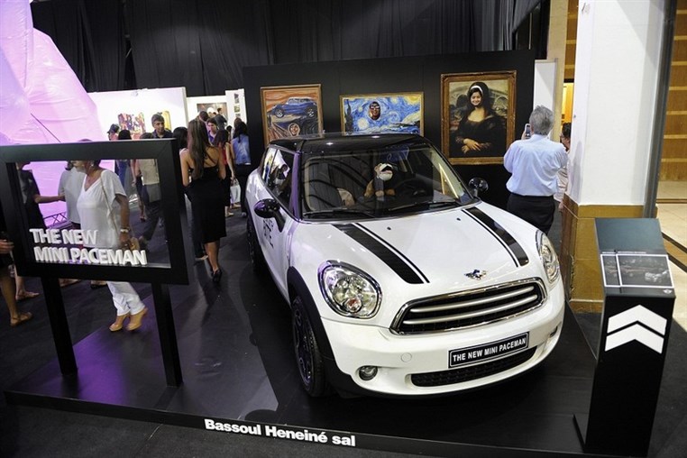 Mini Paceman A Guest Of Honour At The Beirut Art Fair